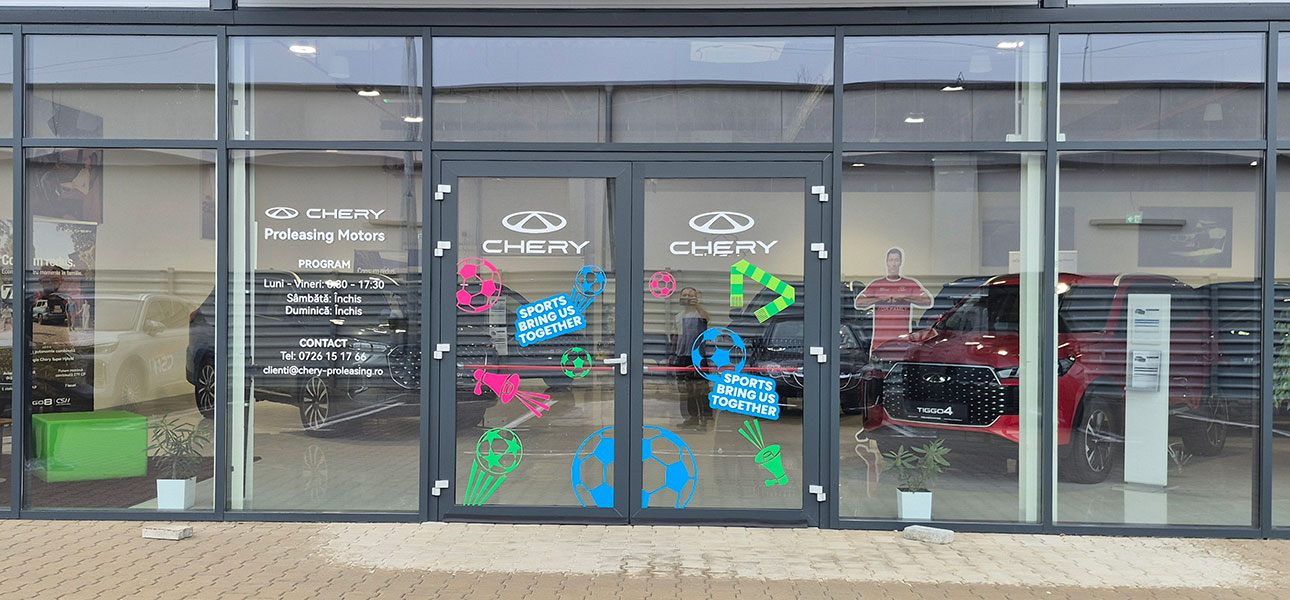 Inscriptionare showroom Chery